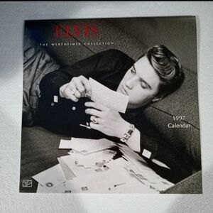 Elvis VTG 1997 Calendar Blk White THE WERTHEIMER COLLECTION New. Never Used Mint